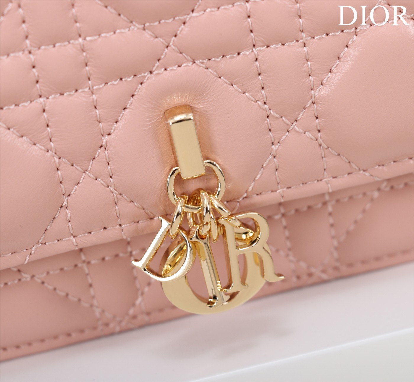 My Dior Mini Bag Pink Cannage Lambskin